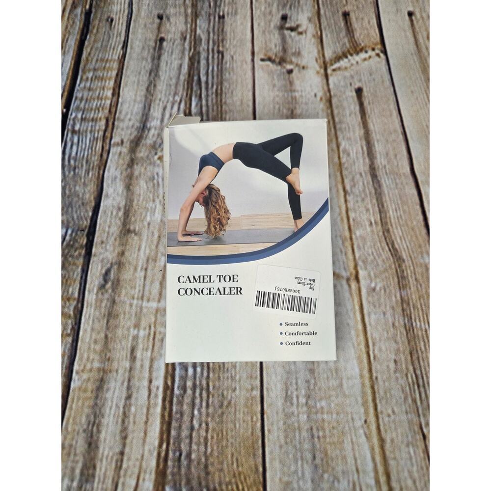 Camel Toe Concealer Seamless Comfortable Confident Brown NiB